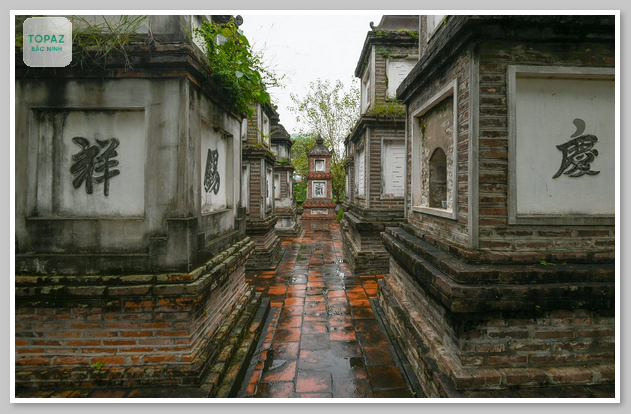 Hình ảnh không gian xung quanh Chùa Dâu 