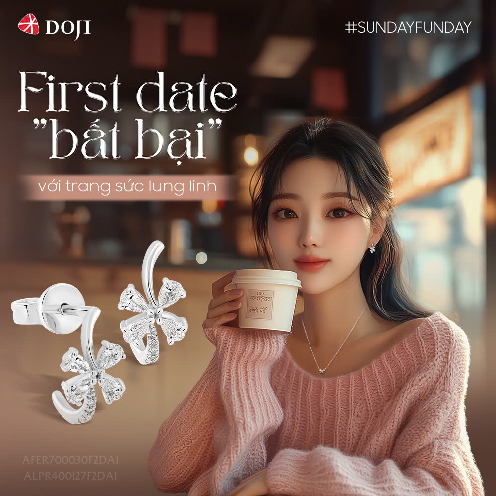 Trang sức sáng màu giúp outfit mùa đông bừng sáng và thu hút ánh nhìn