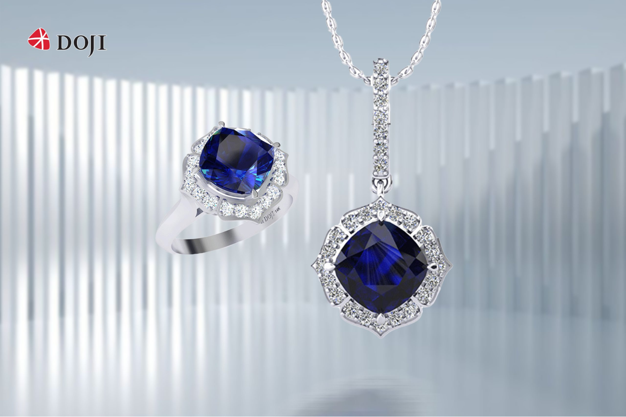 Nhẫn đá sapphire tông trầm mang lại chiều sâu và vẻ cổ điển cho outfit thu
