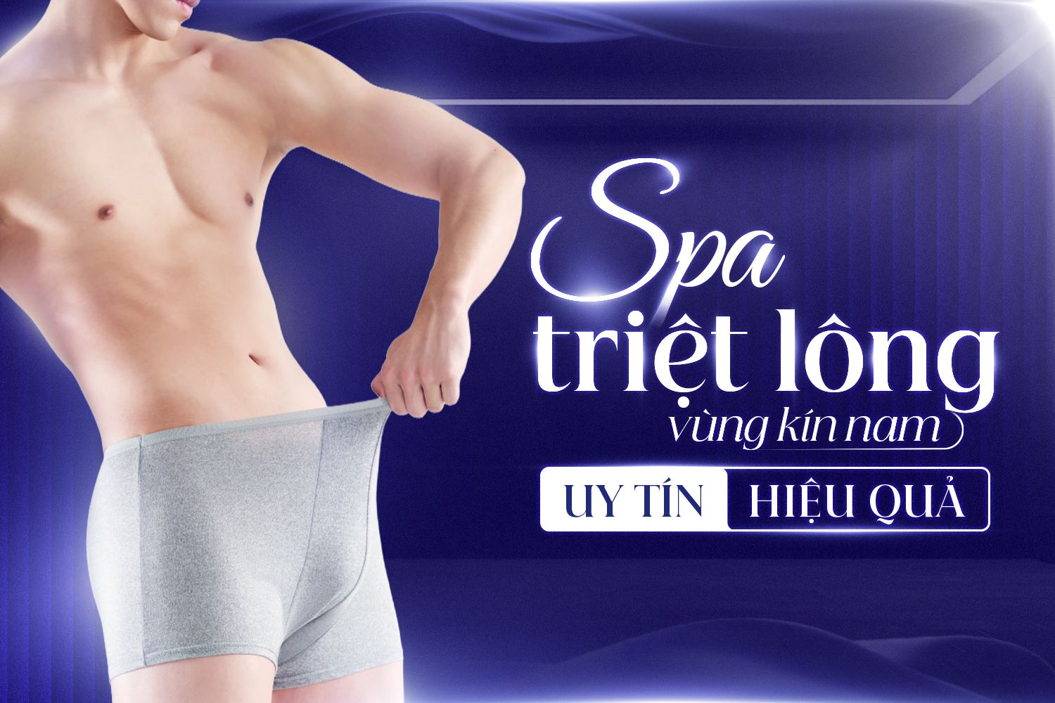 spa triệt lông vùng kín nam