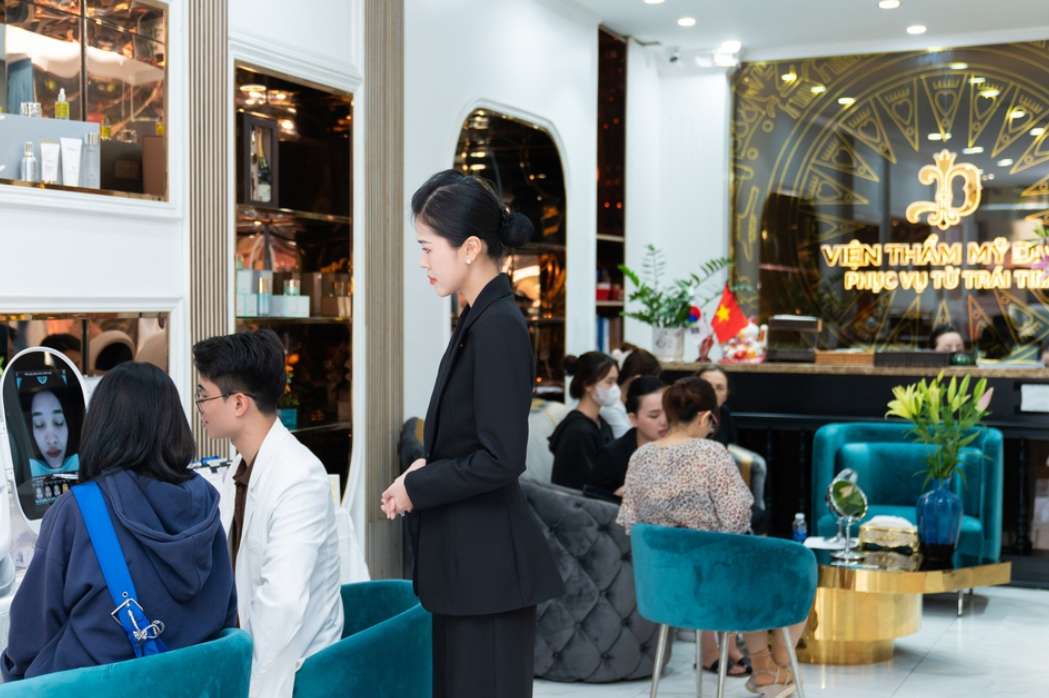 không gian spa diva